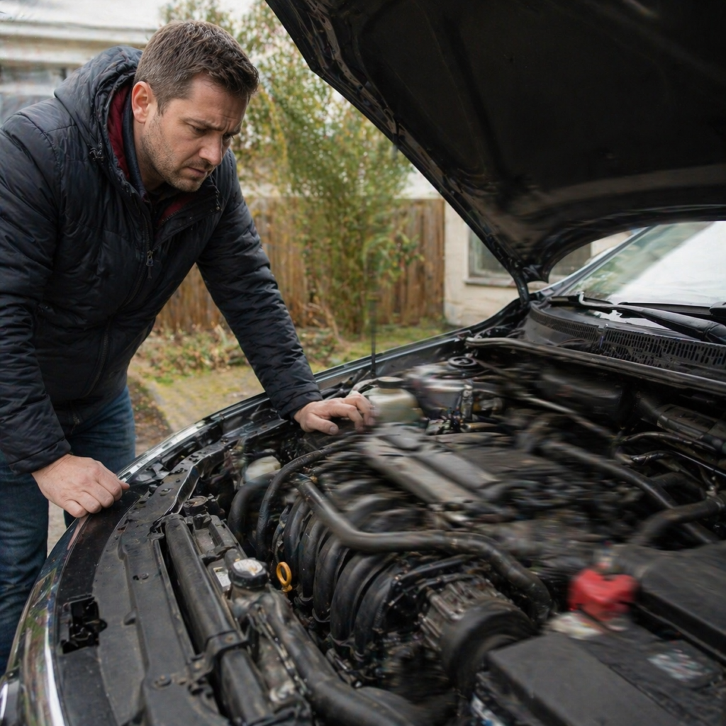 Auto dzinējs darbojas nevienmērīgi un vibrē